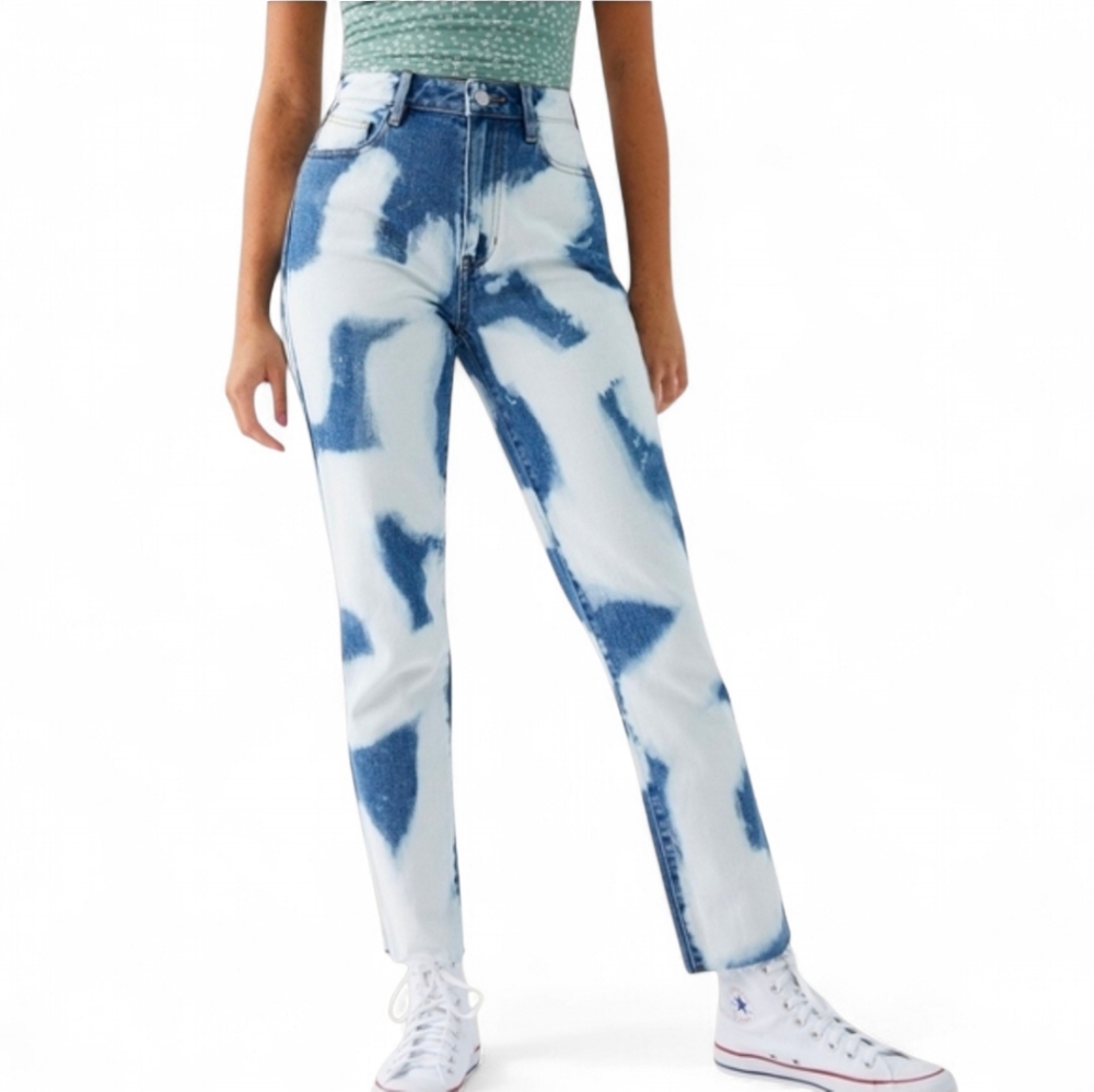 PacSun Acid‎ Wash High Rise Mom Jeans Size 26